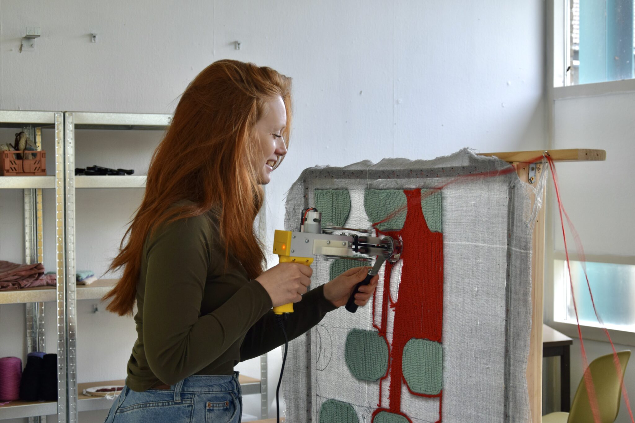 Wandkleed tuften zaterdag 7 november 2026 Wandkleed tuften zaterdag 7 november 2026